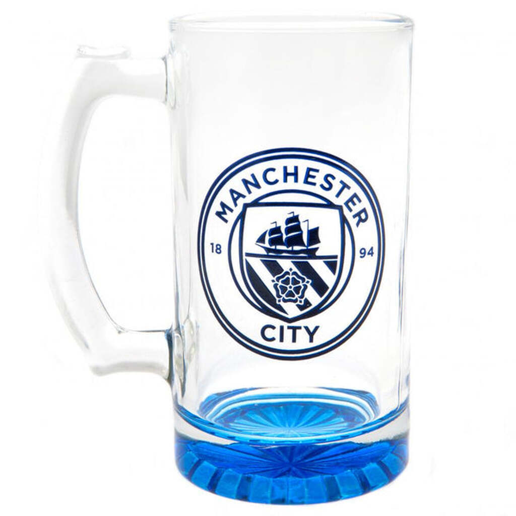 Manchester City FC Glas - 15 cm
