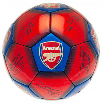 Arsenal FC Fodbold m. autografer