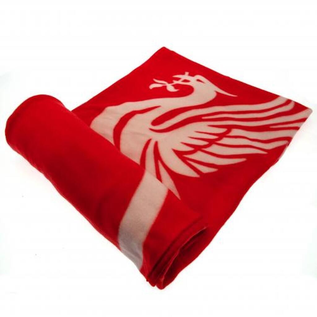 Liverpool FC Fleece tæppe - Rød