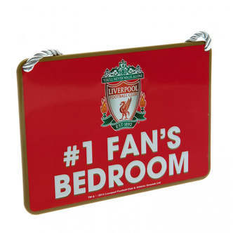 Liverpool FC Soveværelse No1 Fan skilt