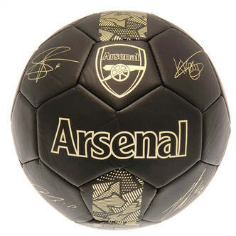 Arsenal FC Fodbold str. 5 - Sortguld