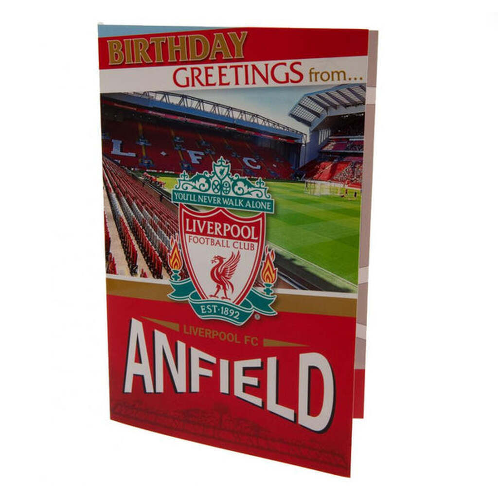 Liverpool FC Pop-Up fødselsdagskort