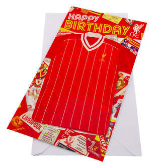 Liverpool FC Fødselsdagskort retro