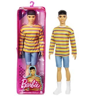 Barbie Ken Fashionista Oversized Striped Shirt