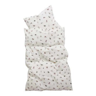 Leander Babysengetøj - 70x100 cm - Forrest - Dusty Rose
