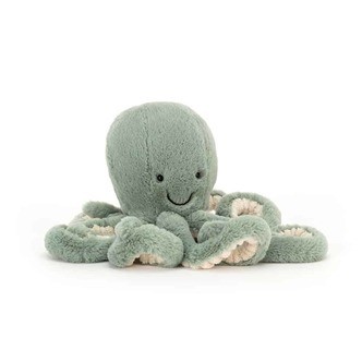 Jellycat Odyssey Blæksprutte, Lille 23 cm