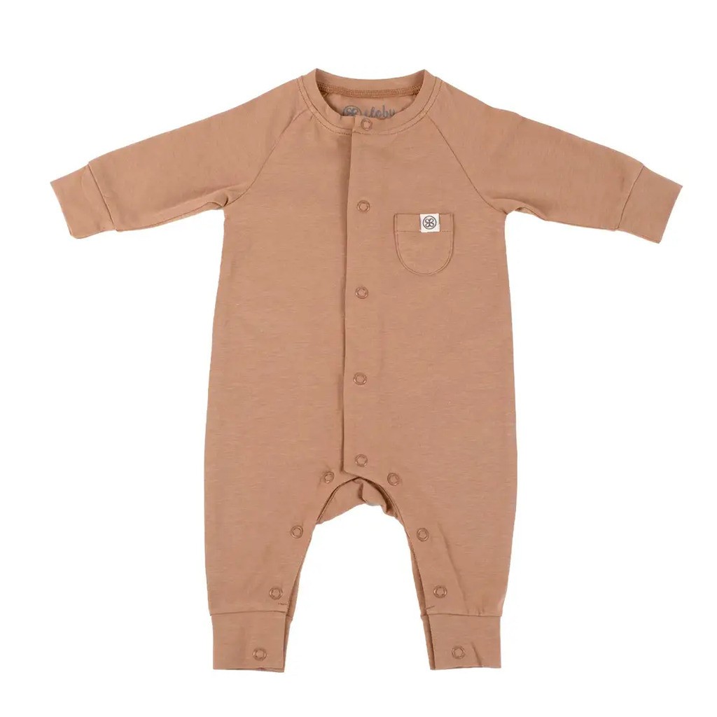 Cloby UV Playsuit - Coconut Brown (62/68)