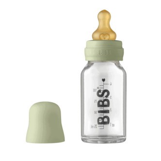 Bibs Glassutteflaske - Latex 110ml Sage