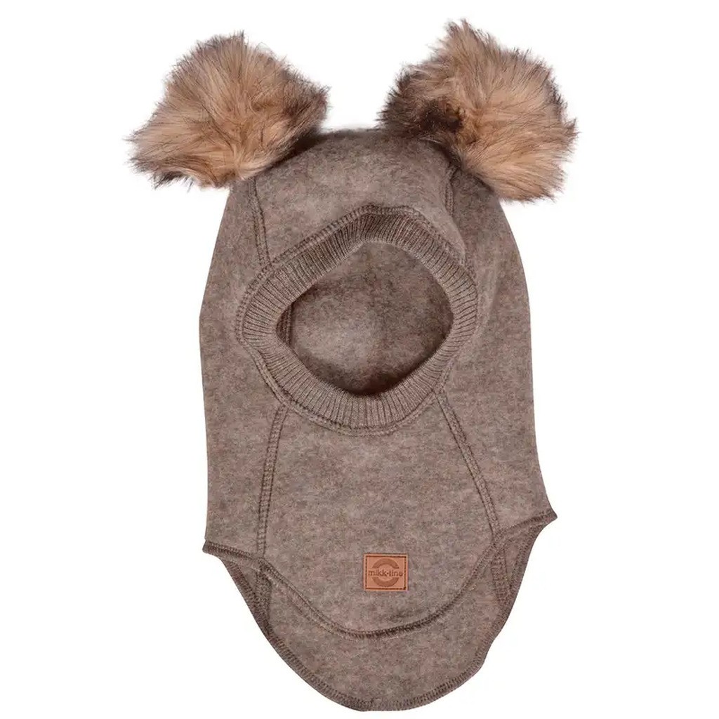 Mikk-line Uldhue m. Pom Pom - Melange Denver - 98104