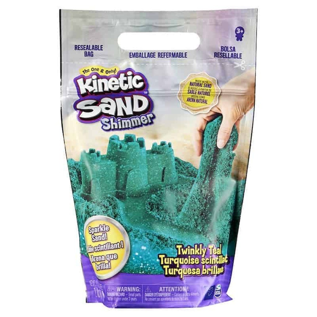 Kinetic Sand Glitter Sand Teal