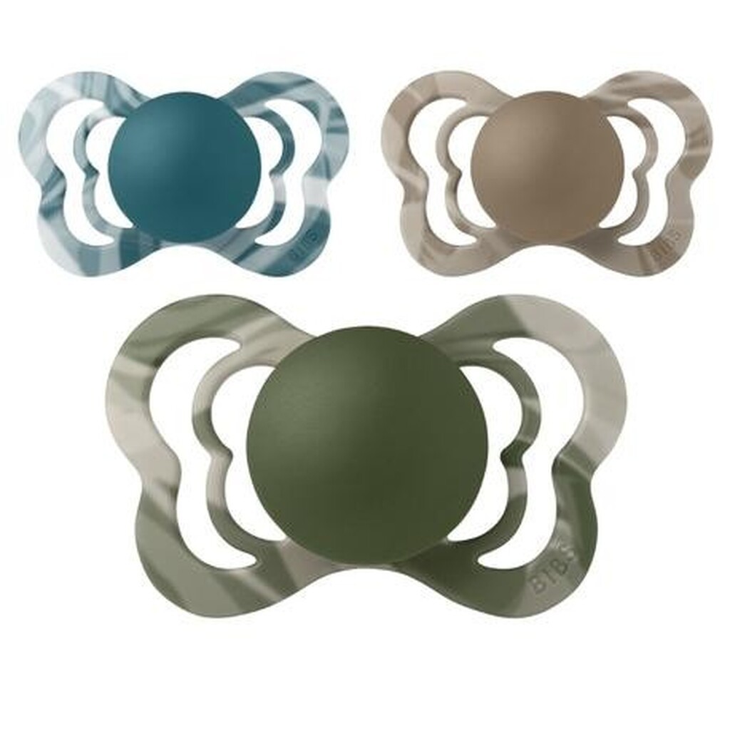 Bibs Couture Tie Dye,  Str. 2 (6+ Mdr.), Anatomisk - Latex