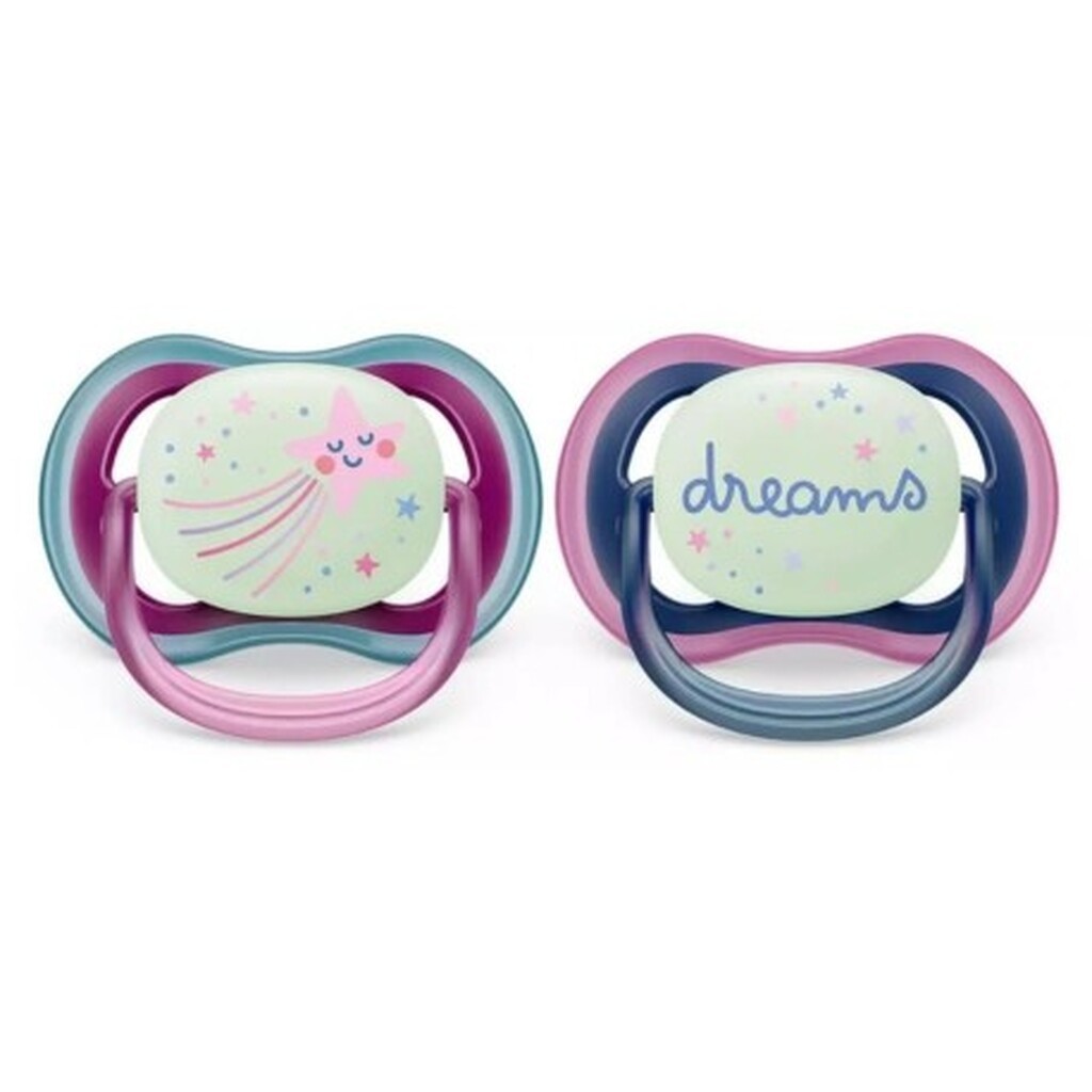 Philips Avent Ultra Air Night, Str. 2 (6-18 Mdr.), Symmetrisk - Silikone