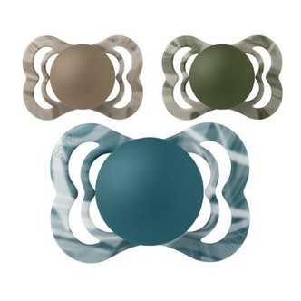 Bibs Supreme Tie Dye, Str. 1 (0-6 Mdr.) ,  Symmetrisk - Latex
