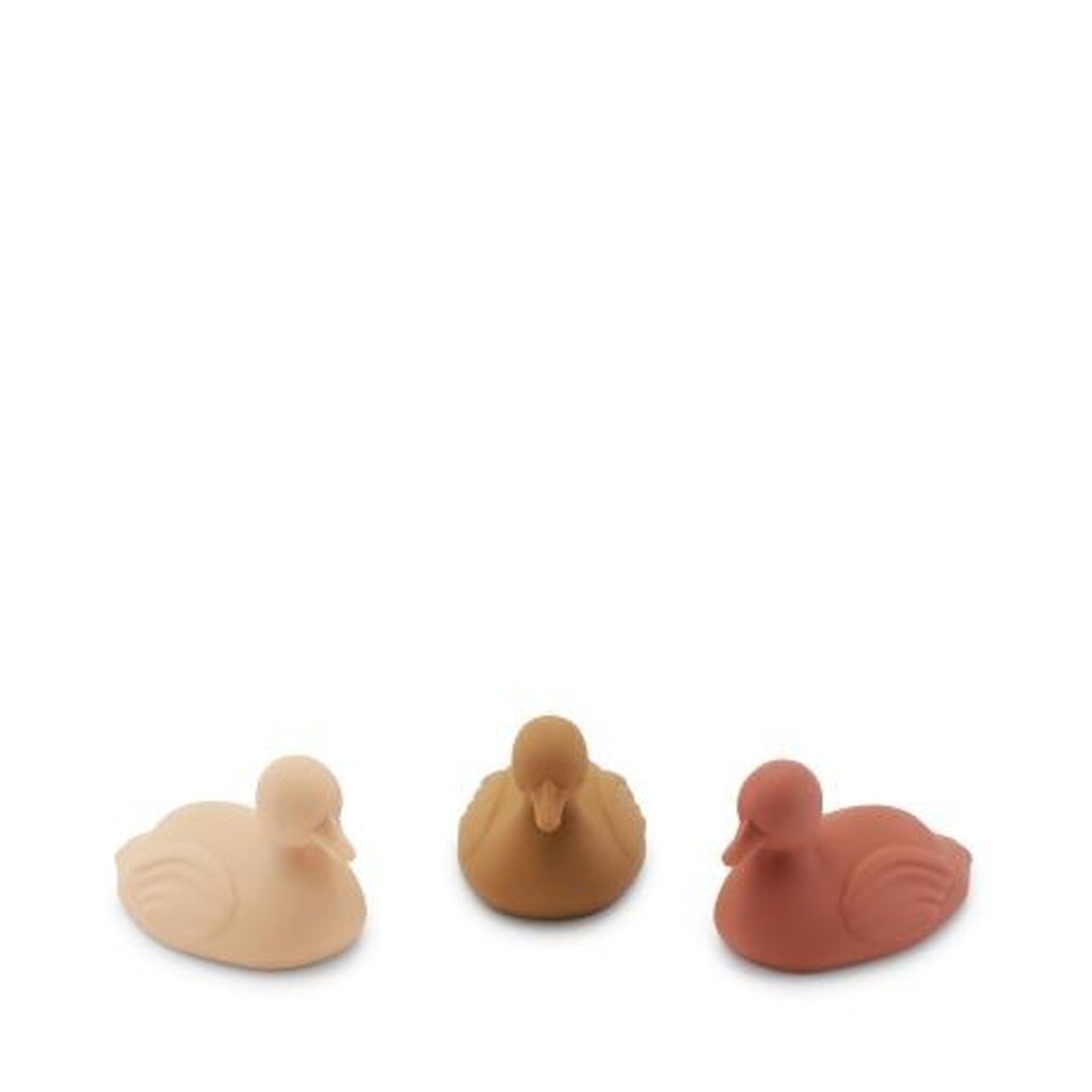 Konges Sløjd,  Badelegetøj,  Ænder - 3 Pak, Rose Mix
