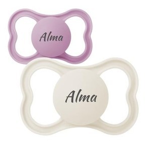 Mam Air,  Str. 3 (16-36 Mdr.), Symmetrisk - Silikone, Sutter Med Navn