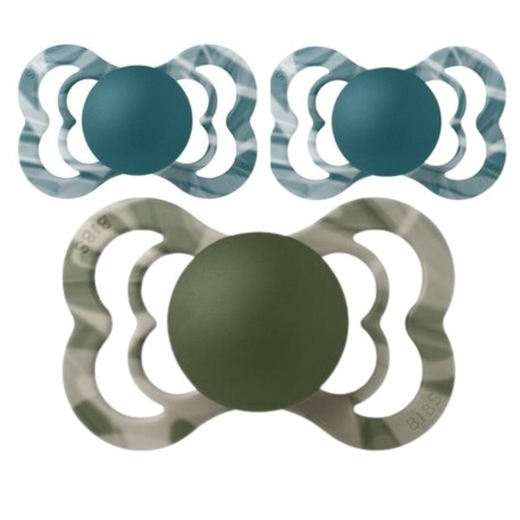 Bibs Supreme Tie Dye, Str. 2 (6+ Mdr.), Symmetrisk - Latex