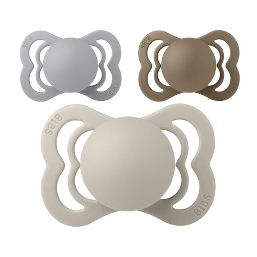 Bibs Supreme, Str. 1 (0-6 Mdr.) ,  Symmetrisk - Latex