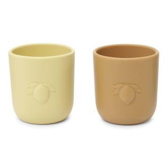 Konges Sløjd, Drikkekop, 2-pak - Lemon, Lemonadealmond
