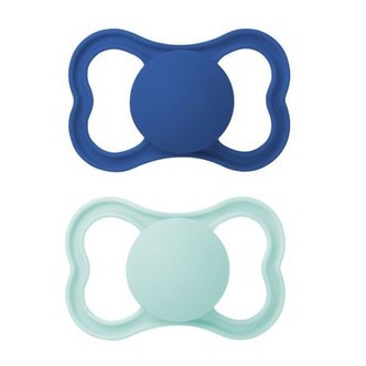 Mam Air 2-pack, Str. 3 (16-36 Mdr.), Symmetrisk - Silikone