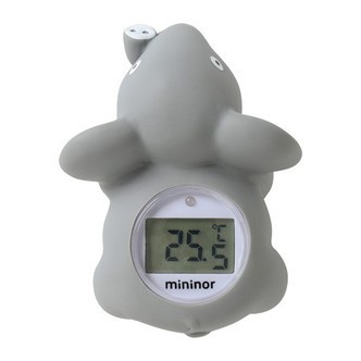 Mininor,  Badetermometer, Elefant , Grå