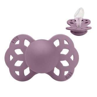 BIBS Anatomisk Infinity Sut - Str. 2 - Silikone - Mauve