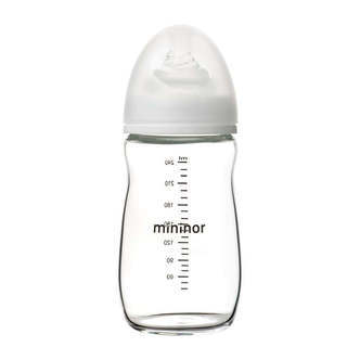 Mininor Sutteflaske - Glas - 240ml - 0m+