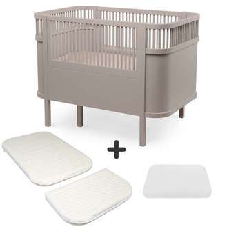 Sebra Sengen - Klassisk - Baby  Jr. - Jetty Beige - Bundle 1