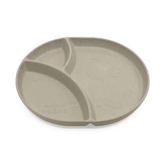 Sebra MUMS - Ruminddelt Tallerken (Jetty Beige)