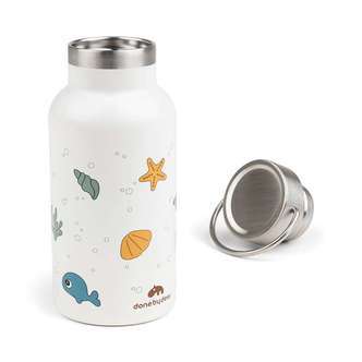 Done by Deer Termoflaske - Rustfrit Stål - Sea Friends (Beige)