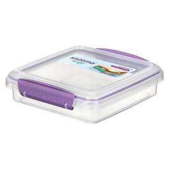 Sistema Madkasse - Sandwich Box To Go - 450ml - Misty Purple