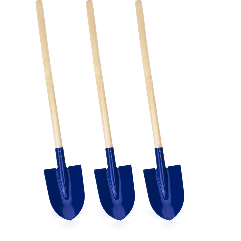 Shovels 3-Pack, blue