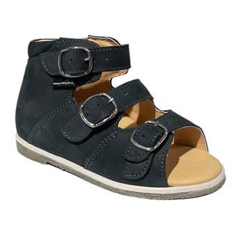 Aurelka sandal, navy - sandal med ekstra støtte