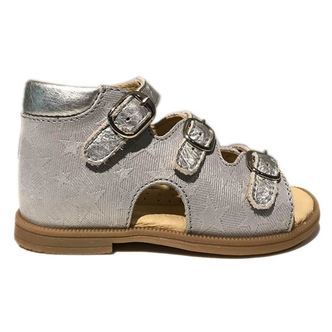 Sandal ala BabyBotte, gråsølv