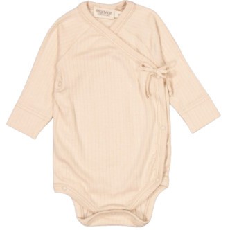 Marmar Body med Sideluk i Modalbomuld - Belita - Beige Rose str. 44