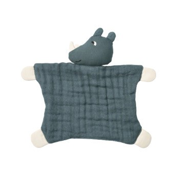 Liewood Nusseklud - Amaya Cuddle Teddy - Rhino / Whale Blue