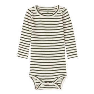 Name it Body i rib - Bana - Striber - Riffle Green str. 56