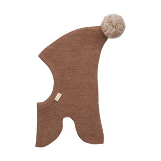 Celavi Uld-elefanthue - Coca Mocha Melange str. 70