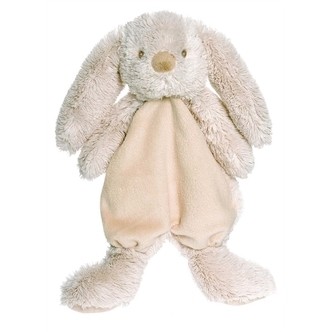 Grå kanin nusseklude-bamse fra Teddykompaniet