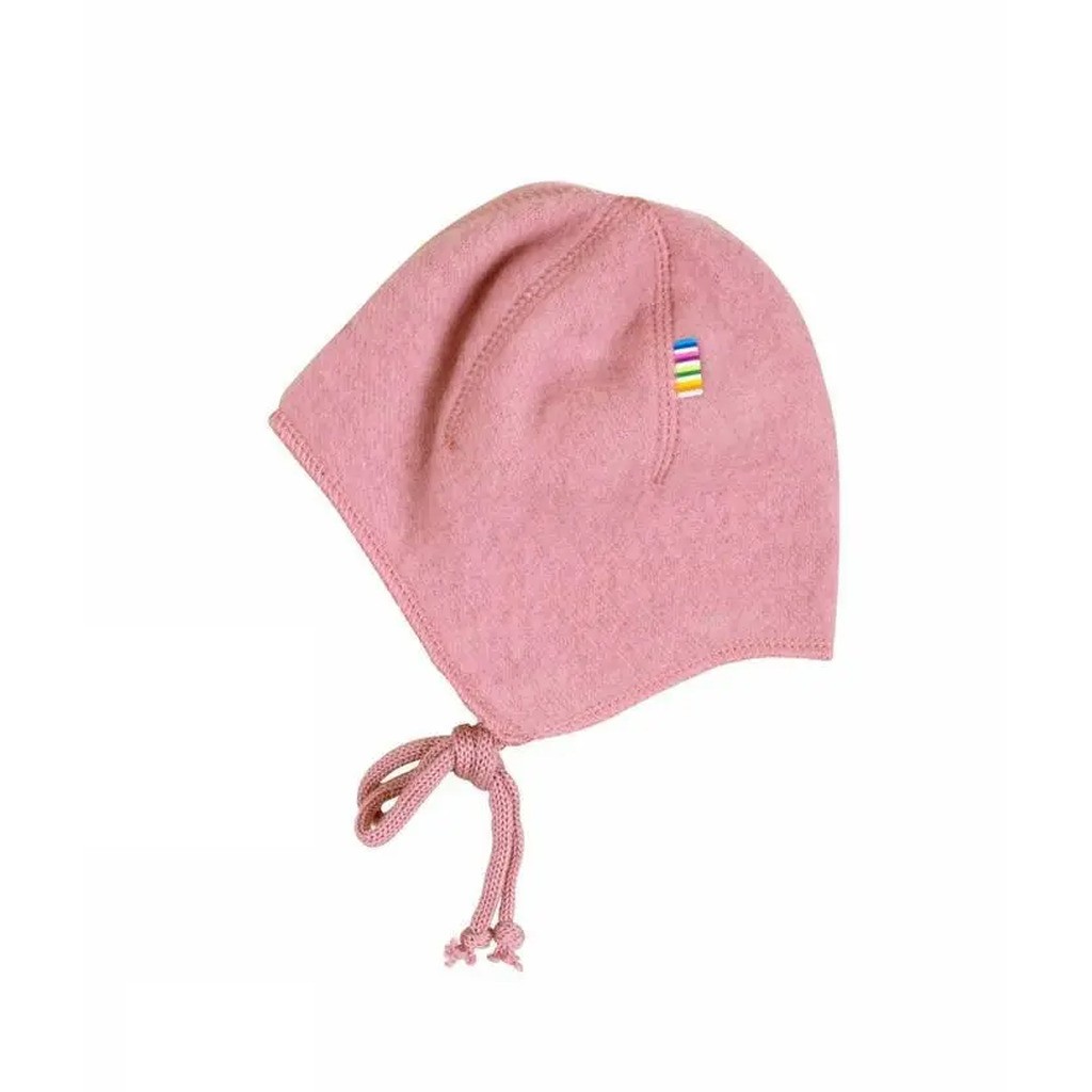 Rosa soft uld hjelm