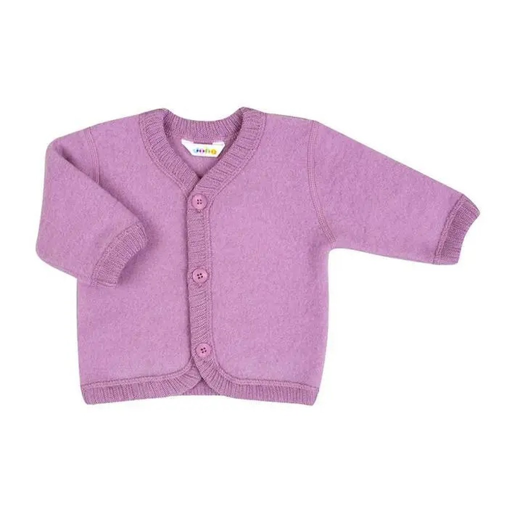 Softuld lyserød cardigan