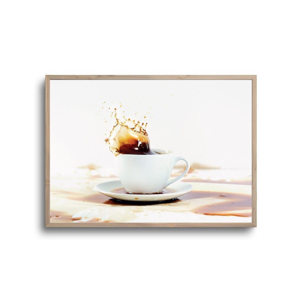 Kaffe splash &#8211; plakat