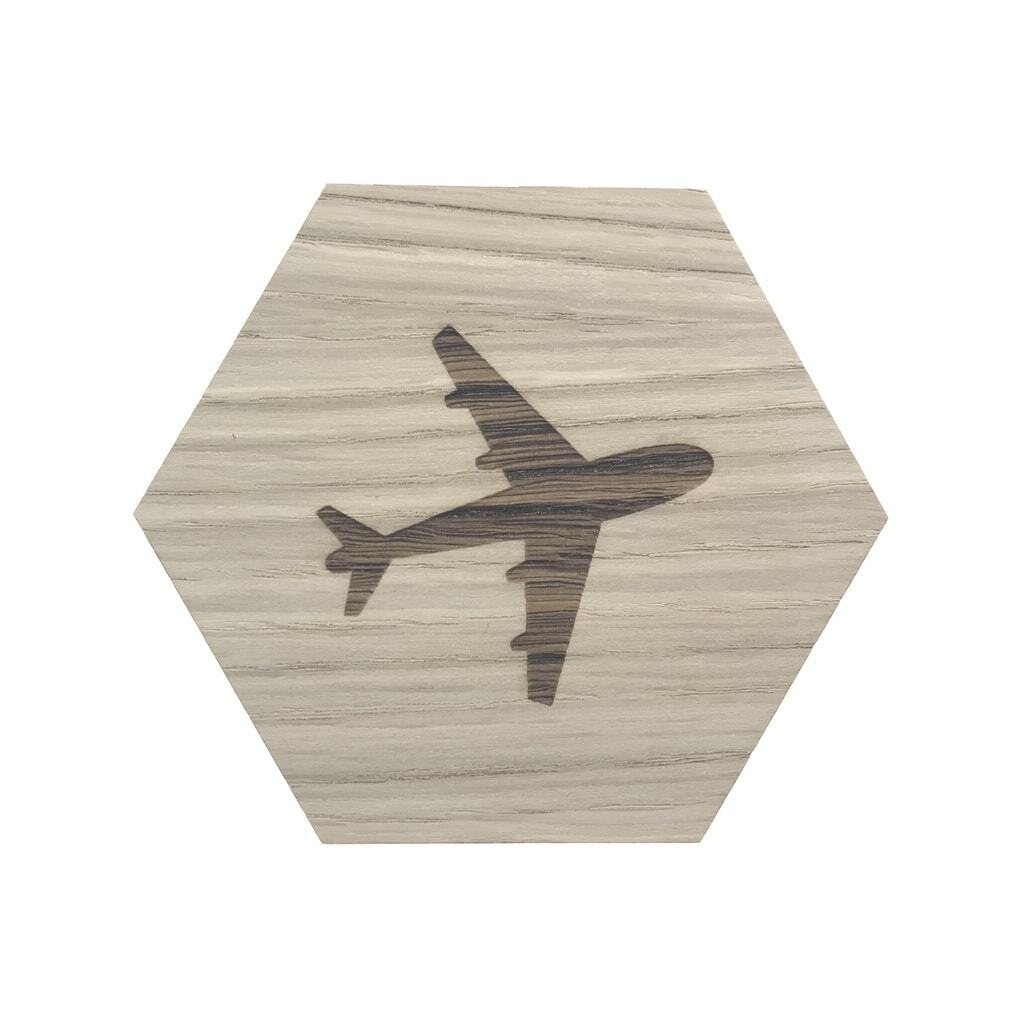Design plade med fly
