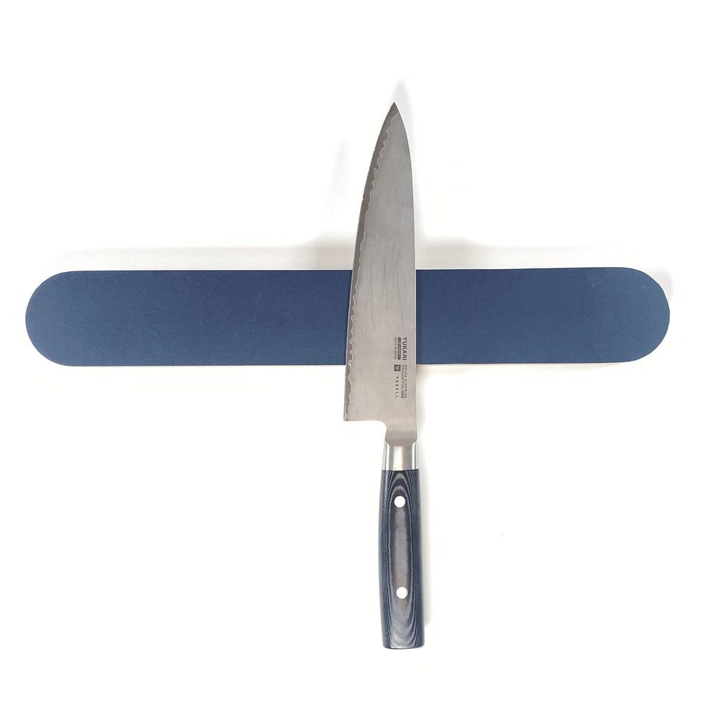 Smokey blue Classic knivmagnet 40 cm - Egetræ
