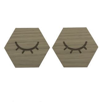 Design plade med vipper