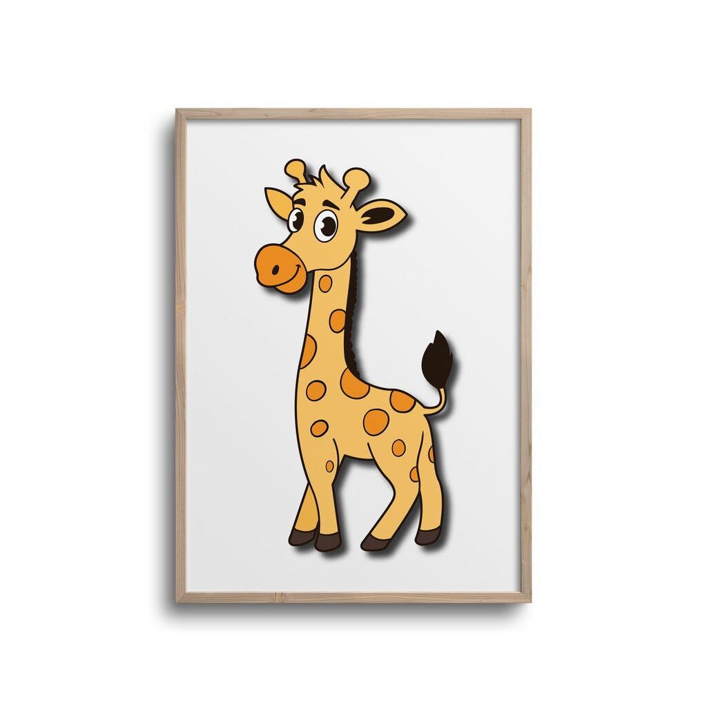 Giraf - plakat
