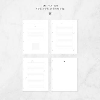Ekstra sider - 48 sider (A4)