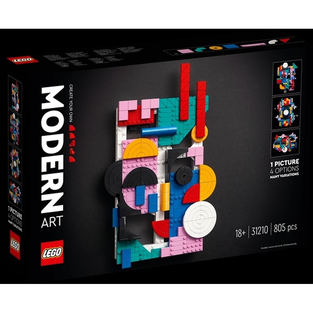 Moderne kunst - 31210 - LEGO ART