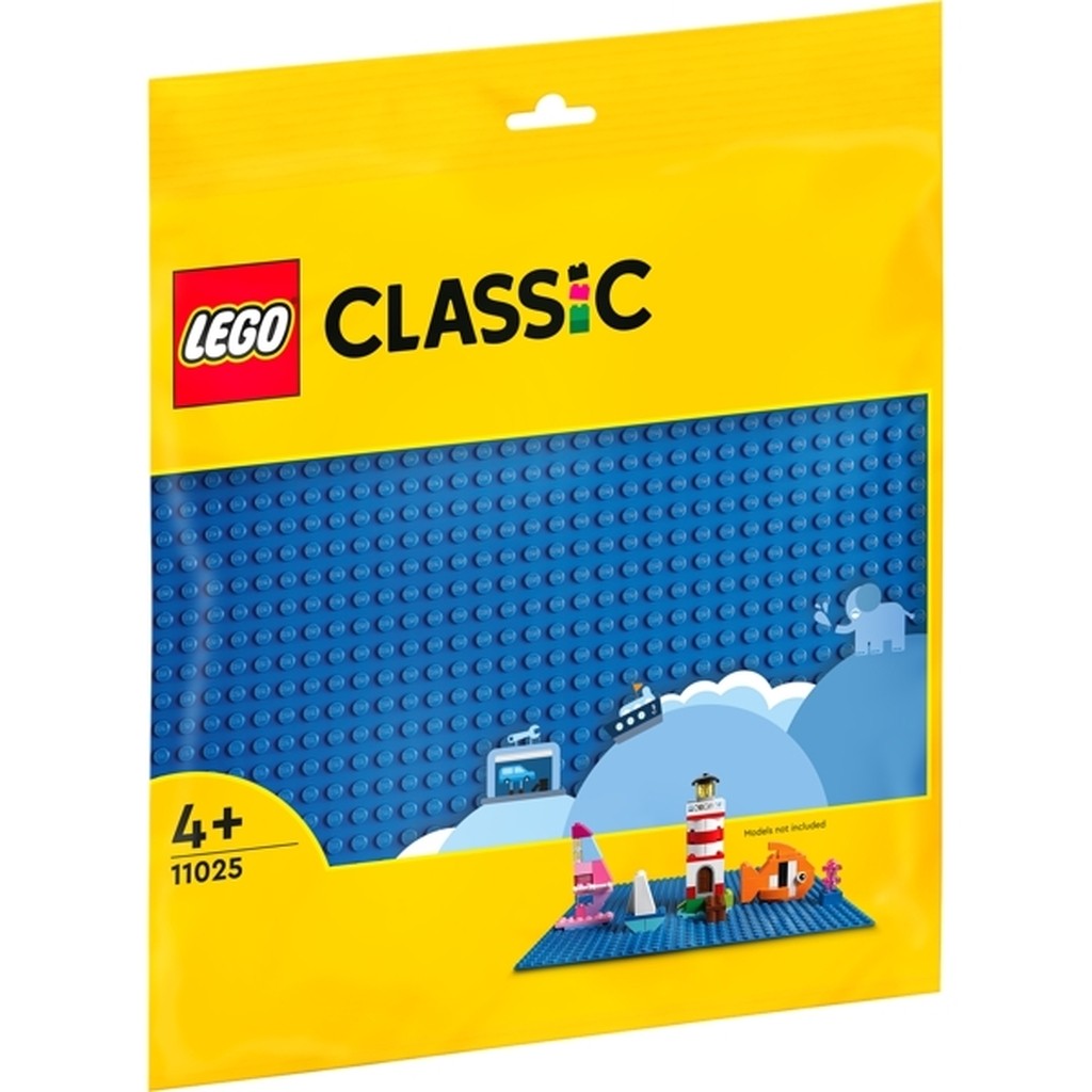 Blå byggeplade - 11025 - LEGO Classic