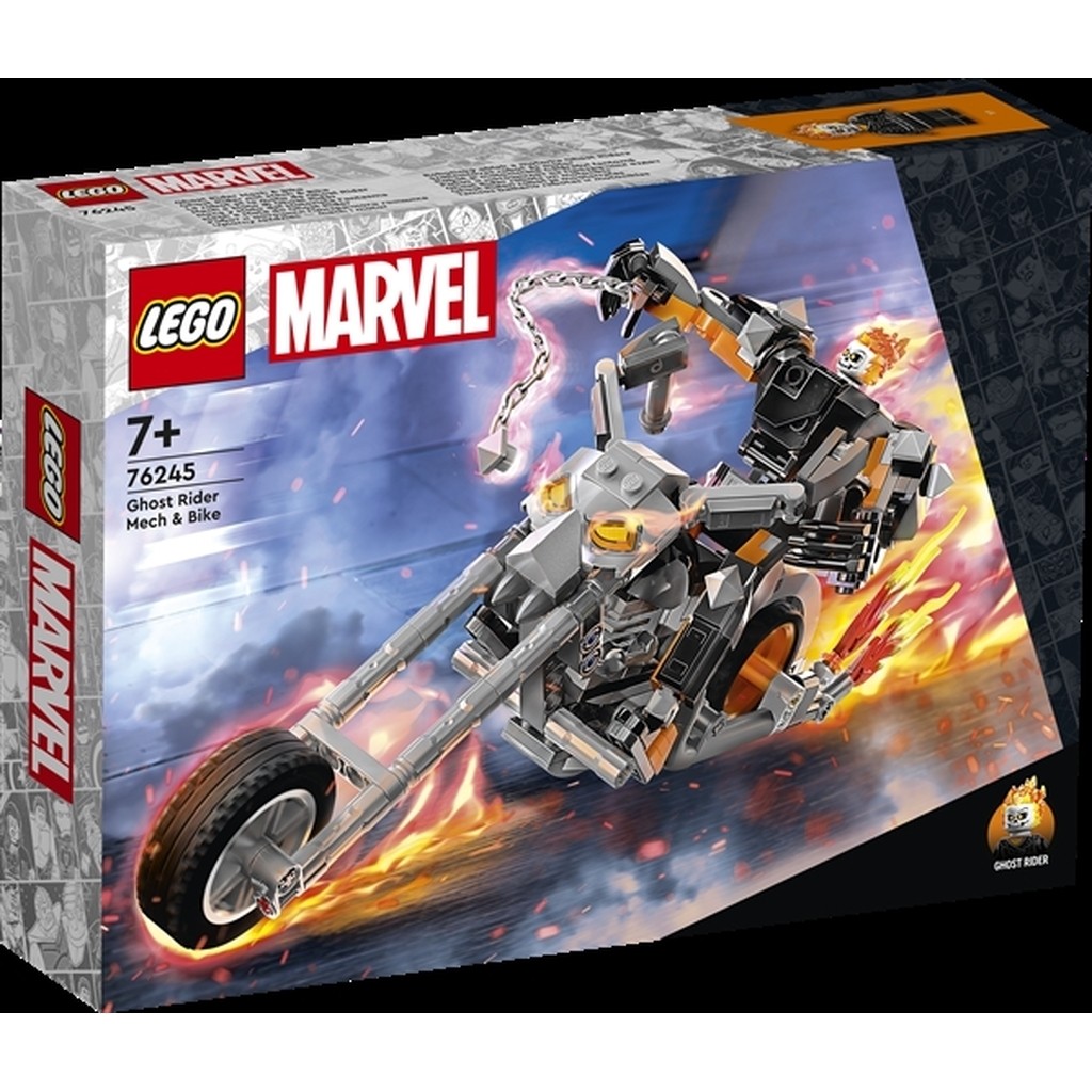 Ghost Riders kamprobot og motorcykel - 76245 - LEGO Super Heroes