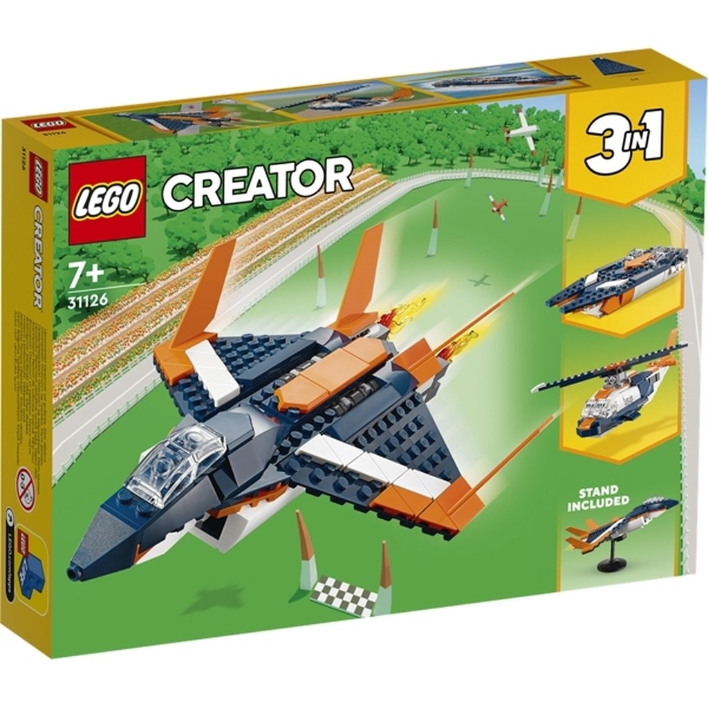 Supersonisk jet - 31126 - LEGO Creator